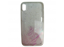                                 Чехол силиконовый iPhone XR палитра сиреневый