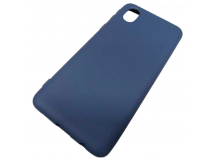                                     Чехол силиконовый Samsung A01 Core Silicone Cover NANO 2mm темно-синий
