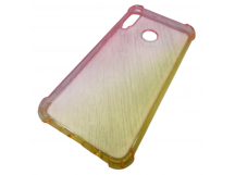                                 Чехол силиконовый Huawei Honor 9C градиент желто-розовый