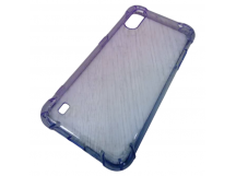                                     Чехол силиконовый Samsung A01 градиент фиолетово-голубой