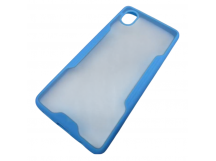                                     Чехол силиконовый Samsung A01 Core Limpid Case голубой 