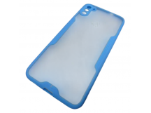                                     Чехол силиконовый Samsung A11 Limpid Case голубой 