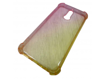                                 Чехол силиконовый Xiaomi Redmi 8 градиент желто-розовый