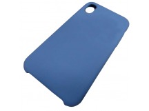                                     Чехол copi original силиконовый iPhone XR голубой*