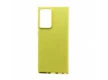                                 Чехол силиконовый Samsung Note 20 Ultra Silicone Case New Era желтый