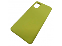                                     Чехол силиконовый Samsung A41 Silicone Cover NANO 2mm желтый