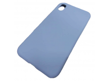                                 Чехол силиконовый iPhone XR Silicone Case без логотипа (полная защита) (005) голубой 