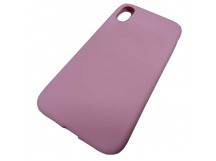                                     Чехол copi original силиконовый iPhone XR (полная защита) (006) розовый*