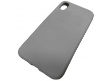                                     Чехол copi original силиконовый iPhone XR (полная защита) (010) светло-серый*
