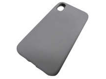                                     Чехол copi original силиконовый iPhone XR (полная защита) (026) светло-серый*