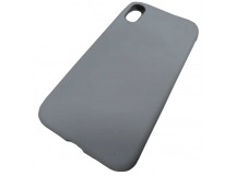                                     Чехол copi original силиконовый iPhone XR (полная защита) (043) голубой*