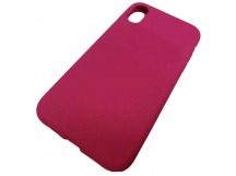                                     Чехол copi original силиконовый iPhone XR (полная защита) (045) малиновый*