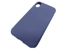                                     Чехол copi original силиконовый iPhone XR (полная защита) (046) синий*