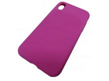                                     Чехол copi original силиконовый iPhone XR (полная защита) (054) темно-розовый*