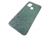                                     Чехол силиконовый Samsung M31 звездопад зеленый*