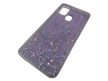                                     Чехол силиконовый Samsung M31 звездопад фиолетовый*