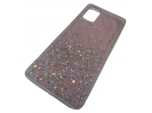                                     Чехол силиконовый Samsung M31S звездопад розовый*