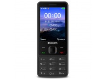                 Мобильный телефон Philips E185 Black (2,8"/0,3МП/3100mAh) 