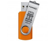                     64GB накопитель FUMIKO Tokyo оранжевый