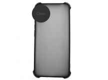                                     Чехол силикон-пластик Samsung A72 прозрачный с защитой по краям черный*