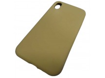                                     Чехол copi original силиконовый iPhone XR (полная защита) (028) золотистый*