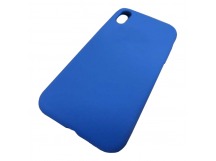                                     Чехол copi original силиконовый iPhone XR (полная защита) (040) синий*