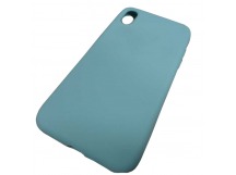                                    Чехол copi original силиконовый iPhone XR (полная защита) (044) голубой*