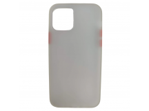                                     Чехол силикон-пластик iPhone 12/12 Pro (6.1) Skin Shell белый