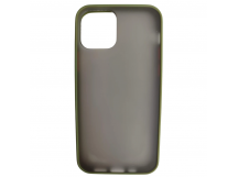                                     Чехол силикон-пластик iPhone 12/12 Pro (6.1) Skin Shell хаки