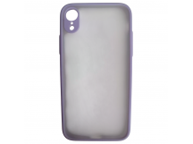                                 Чехол силикон-пластик iPhone XR Skin Shell сиреневый