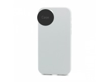                                 Чехол силиконовый iPhone XR Silicone Cover NANO 2mm белый