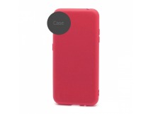                                 Чехол силиконовый iPhone XR Silicone Cover NANO 2mm вишневый
