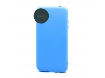                                 Чехол силиконовый iPhone XR Silicone Cover NANO 2mm голубой