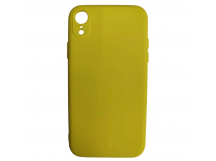                                 Чехол силиконовый iPhone XR Silicone Cover NANO 2mm желтый