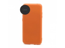                                 Чехол силиконовый iPhone XR Silicone Cover NANO 2mm оранжевый