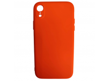                                 Чехол силиконовый iPhone XR Silicone Cover NANO 2mm оранжевый