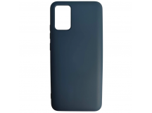                                     Чехол силиконовый Samsung A02s Silicone Cover NANO 2mm темно-синий