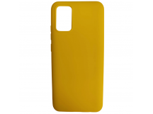                                     Чехол силиконовый Samsung A02s Soft Touch New желтый