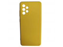                                     Чехол силиконовый Samsung А52 Silicon Cover NANO 2mm желтый
