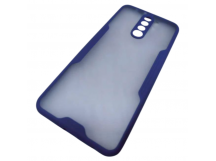                                 Чехол силиконовый Xiaomi Redmi 9 Limpid Case темно-синий