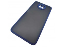                                 Чехол силикон-пластик Xiaomi Redmi Note 9T Skin Shell темно-синий