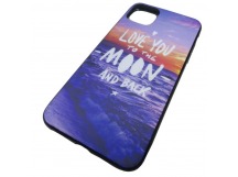                                 Чехол силикон-пластик iPhone 11 Pro Max с рисунком (04)*