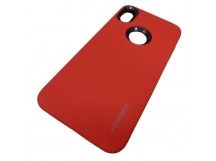                                 Чехол силикон-пластик iPhone XS Max Motomo красный*