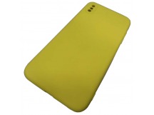                                 Чехол силиконовый iPhone XS Max Soft Touch желтый* 
