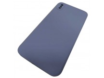                                 Чехол силиконовый iPhone XS Max Soft Touch серый* 