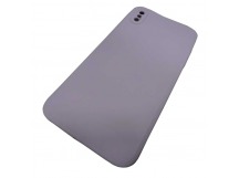                                 Чехол силиконовый iPhone XS Max Soft Touch сиреневый* 