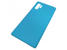                                 Чехол силиконовый Samsung Note 10 Plus Soft Touch New бирюзовый