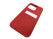                                     Чехол copi original силиконовый iPhone 13 Pro (33) темно-красный*