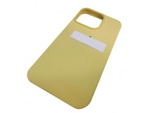                                     Чехол copi original силиконовый iPhone 13 Pro (37) бледно-желтый*