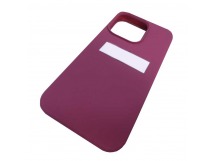                                     Чехол copi original силиконовый iPhone 13 Pro (52) бордовый*